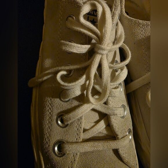 CONVERSE White Runway Cable Platform Chuck Taylor All Star - Size 8 - Picture 7 of 9